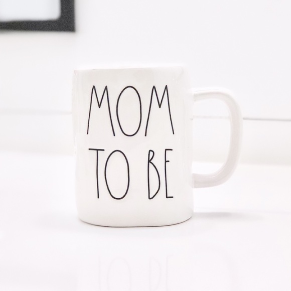 Rae Dunn Other - Rae Dunn Mom To Be Ceramic Mug (Large Letter)